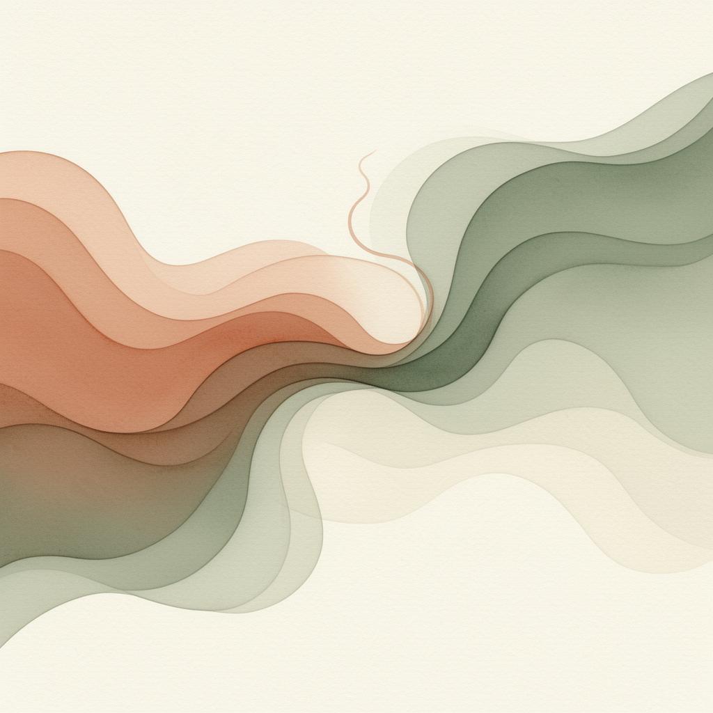 Abstract breathwork art